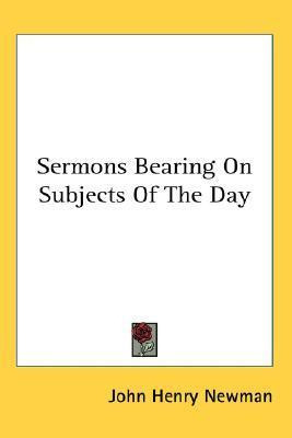 Libro Sermons Bearing On Subjects Of The Day - Cardinal J...