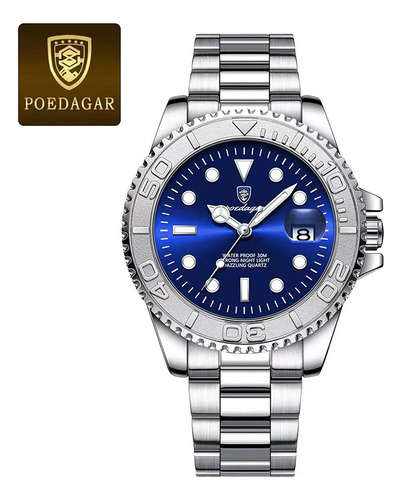 Reloj Poedagar Classic Luminous Calendar Para Hombre