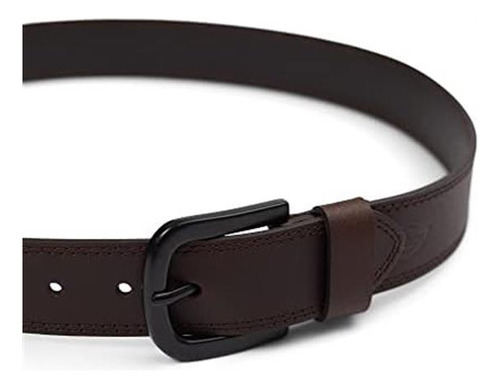 Cinturón De Cuero Informal Dickies Para Hombre, Marrón, 30