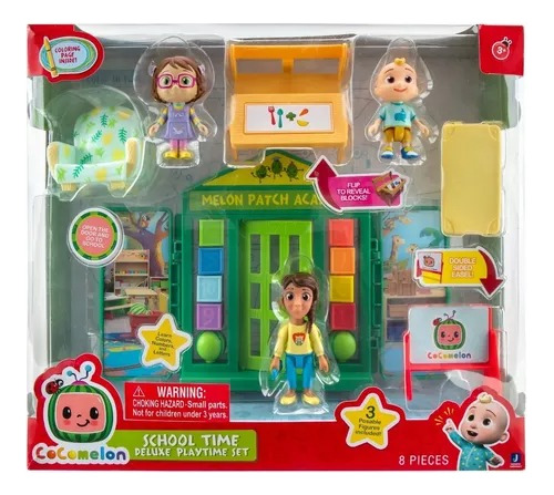Cocomelon Set Tiempo De Escuela Deluxe