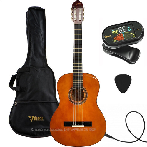 Guitarra Electrocriolla Superior + Funda Reforzada + Tensor