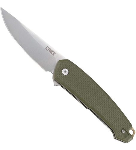 Navaja De Bolsillo/mango Verde G10 - Crkt Tueto Edc 5325