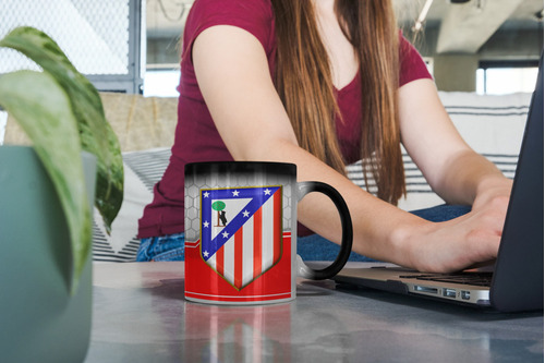 Taza Magica Club Atletico De Madrid Futbol Español