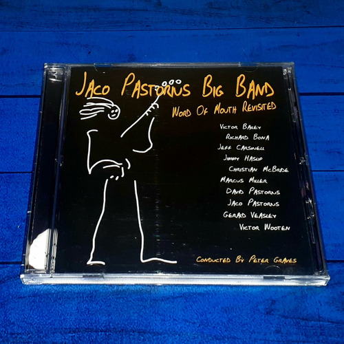 Jaco Pastorius Big Band Word Of Mouth Cd Usa Maceo-disqueria