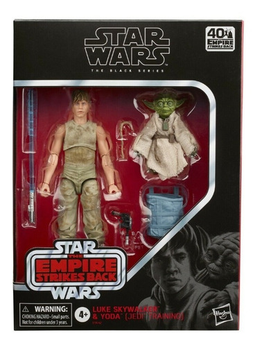 Figura Star Wars The Black Series Deluxe Luke E Yoda E9642