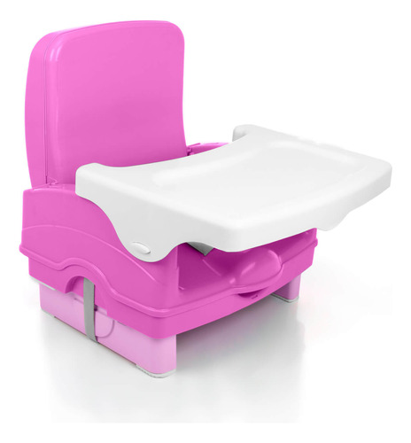 Cadeira De Alimentação Portátil E Prática Smart Rosa Cosco