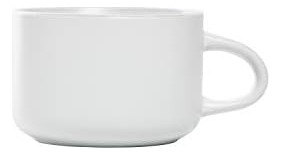 10 Strawberry Street Wazee Tazas De Gran Tamaño Mate, 6 Unid