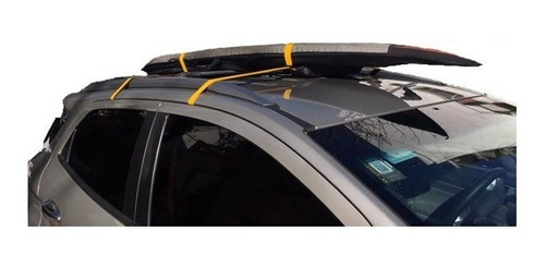 Porta Tabla Surf Para Auto Tela Acolchada Con Sunchos 
