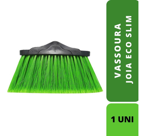 Vassoura Vip Macia E Leve De Nylon 1 Uni Sem Cabo Full