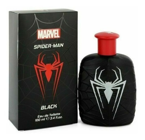 Imagen 1 de 1 de Perfume Kids Marvel Spiderman Black Hombre 100ml