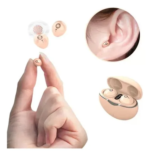 Mini Auricular Bluetooth Invisible 5.3 Meses sin intereses