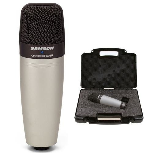 Imagen 1 de 8 de Microfono Condenser Grabacion Samson C01 Diafragma Grande