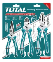 Comprar Set Juego 3 Alicates Pinzas Total Industrial Tht2k0301s
