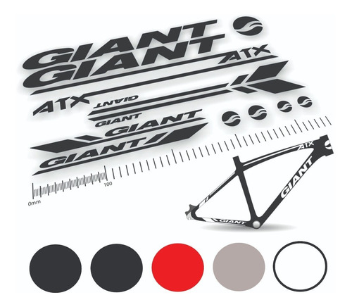 Calcos Kit Giant Atx One