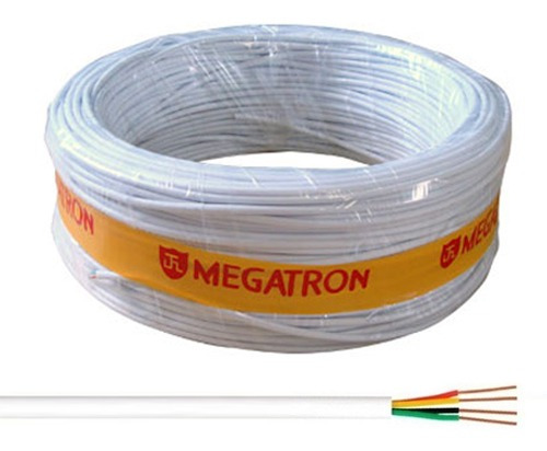 Cabo Telefone E Alarme Megatron Cci 50x2 Pares 200m Branco