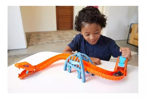 Pista Hot Wheels City Ponte de Cobra Mattel - Daluel - Daluel