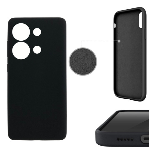 Estuche Funda Silicone Para Xiaomi Redmi Note 13 4g