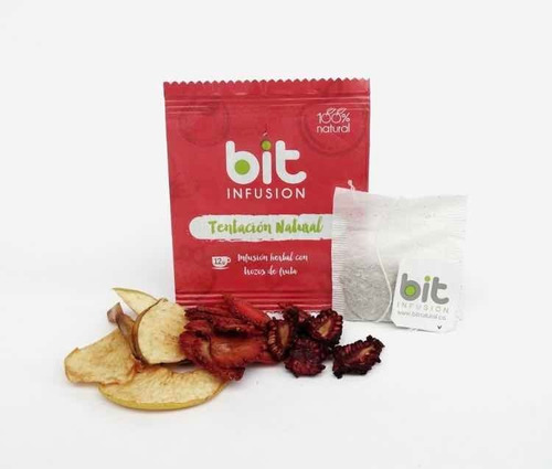 Imagen 2 de 7 de Tisana Infusión Con Fruta 100%natural 24 Sobres Individuales