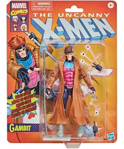 Gambito The Uncanny X Men Marvel Legends Retro Collection