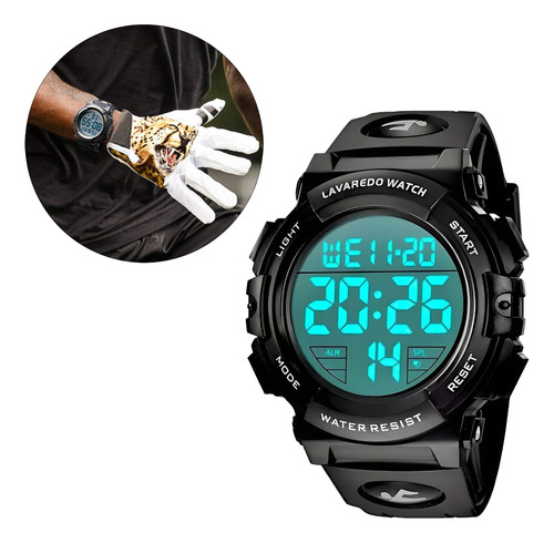 Reloj De Digital Deportivo Moderna Impermeable Para Hombre