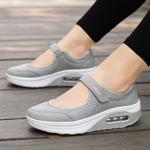 Zapatillas Ligeras De Malla Con Cámara De Aire For Mujer