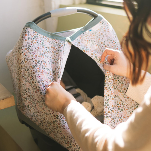 Toldo Transpirable Para Coche Funda Cierre Magnético Bebé
