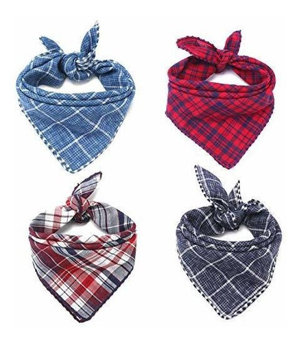 Vendas De Perros Segarty, 4 Pack 26 X17.5 Pet Scarf 4r26s