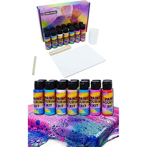 Kit De Vertido De Textiles Premium Juego De Pintura Art...