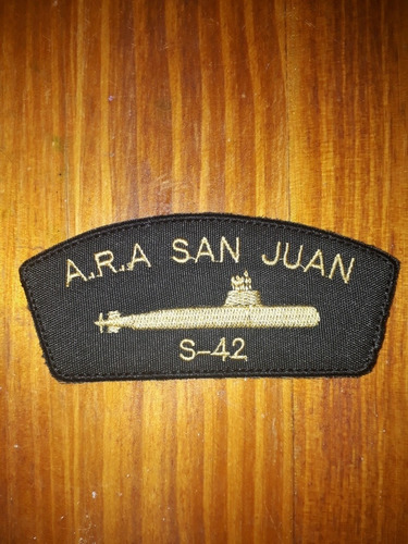 Parche Bordado Para Gorra Ara San Juan 