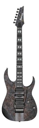 Guitarra elétrica Ibanez RG Premium RGT1270PB de  álamo de burl/tilo americano deep twilight flat com diapasão de ébano
