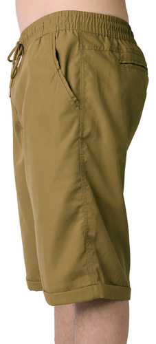 Gra - Camel - Bermuda Hombre Casual Recto Beige Giovanni Gal