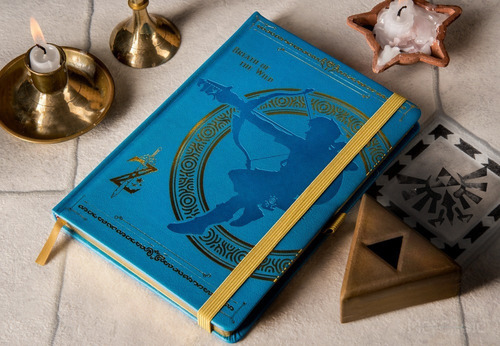 Imagen 3 de 3 de Libreta Zelda Azul