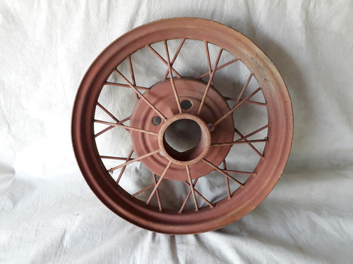 Roda Raiada Ford 1930 1931 Para Reforma Ou Decoração Aro 19 (Usado)