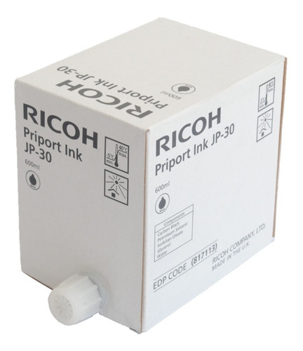 Tinta Duplicador Ricoh Jp 30 Original