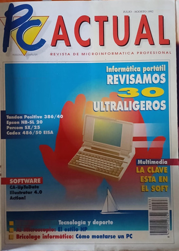 Revista Pc Actual Julio-agosto 1992