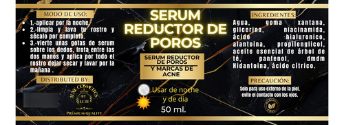 Serum Reductor De Poros Acneica Noche