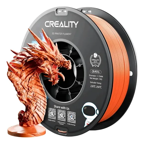 Filamento PETG Creality laranja