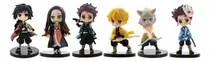 Comprar Set 6 Figuras Coleccionables Demon Slayer