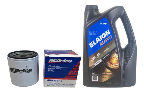 Kit Filtro Aceite Agile Y 4 Lt Aceite Ypf Elaion F50 5w30