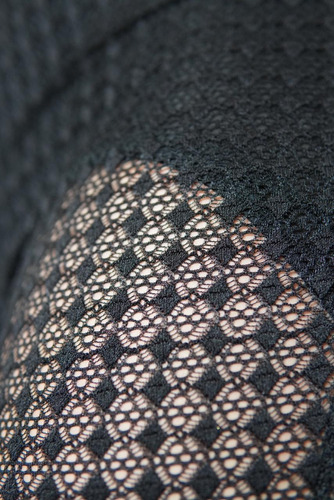 Pantalón De Vestir De Encaje Mujer Negro