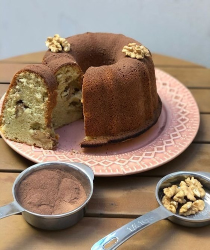 Imagen 3 de 5 de Molde Flanera Savarin Teflon Reposteria Torta Premium Sheshu