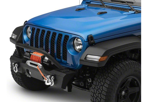 Redrock Ataque Stubby Winch Parachoque Delantero Para Jeep