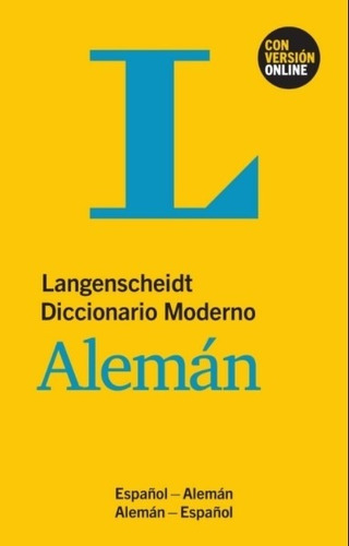 Diccionario Moderno Langenscheidt Español-aleman / Aleman-es