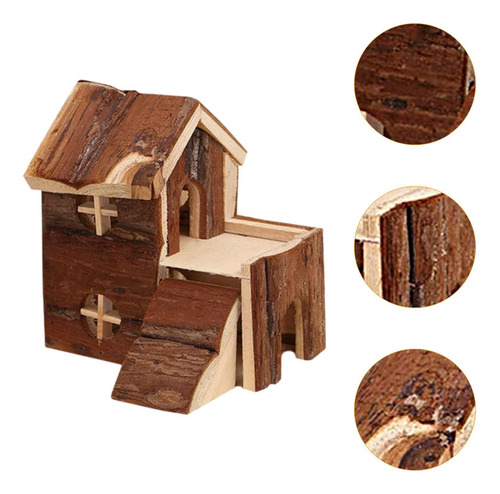 Casa De Madera Para Hámster, Casa De Madera Para Animales