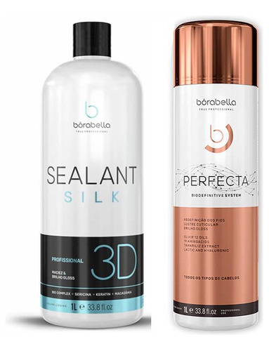 Kit Selagem Sealant 3d E Perfecta Biodefinitive Borabella 1l