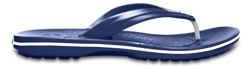 Sandalias Crocs Crocband Flip Fácil De Limpiar Unisex Adulto Color Azul Marino