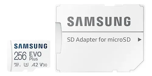 Samsung evo plus microsd 256gb sale