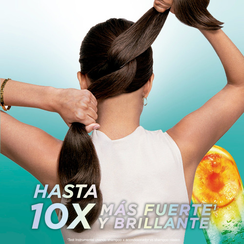 Shampoo Garnier Fructis Probióticos Fuerza 350 Ml