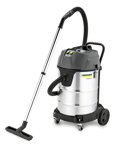 Aspiradora industrial De tacho Kärcher Professional NT 70/2 Me Classic 70L plateado y gris oscuro 110V 60Hz