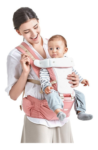 Mochila Portabebe Cangurera Ergonomica 4en1 0-36meses Bethbe